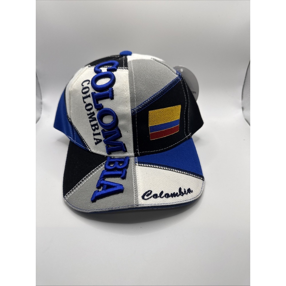 City Hunter Tm Hat Colombia Mens Patchwork Multicolor Strap back #1032